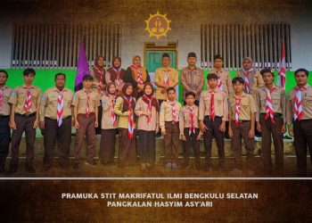 Pelantikan Pramuka STIT Makrifatul Ilmi: Membangun Jiwa Kepemimpinan dan Pengabdian