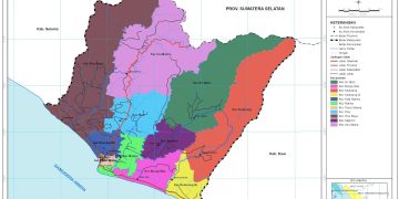 Peta Bengkulu Selatan